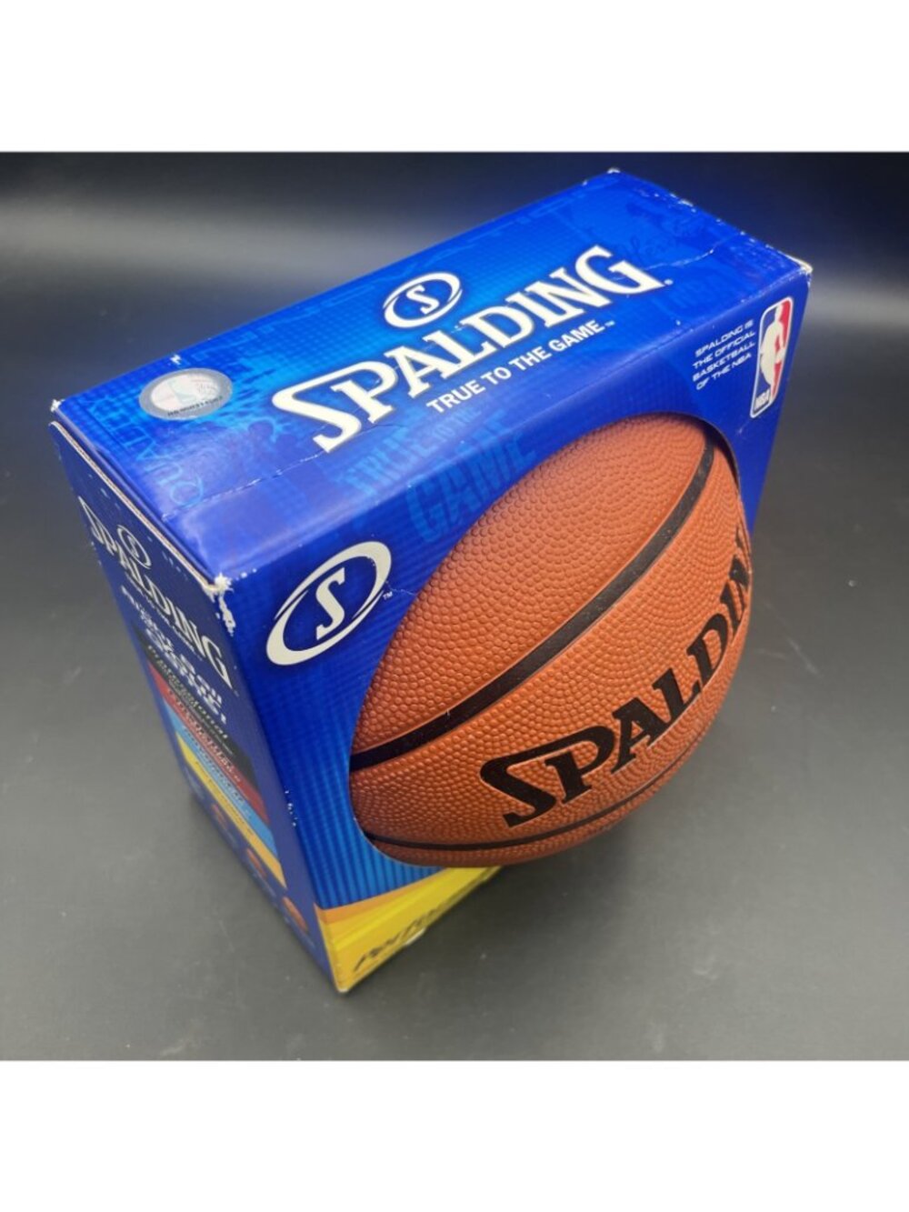 Vtg Spalding NBA Youth Outdoor Basketball - Size 5 (27.5) NIB - David Stern - Picture 7 of 10